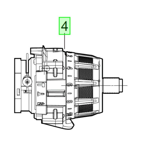 AEG Boite d'engrenages pour perceuse BSB18BL & BSB18BLLI (4931466466)