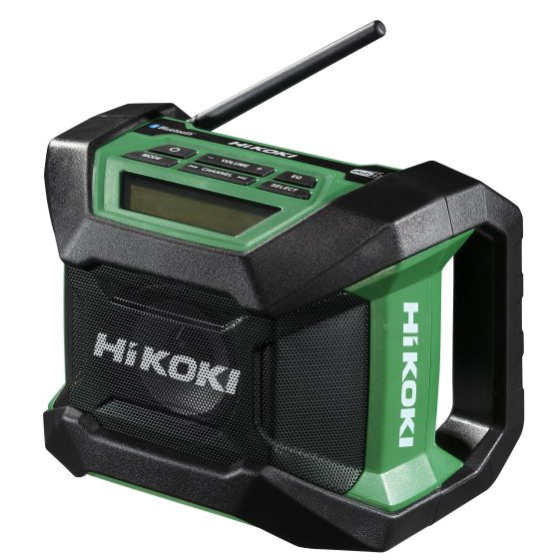 Hikoki UR18DAW4Z Radio de chantier sans fil 18V AM/FM/DAB+/Bluetooth (Machine seule)