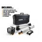 ToughBuilt Kit Niveau Laser Rotatif avec cellule & trépied TB-H2S4-LL-M150-R1