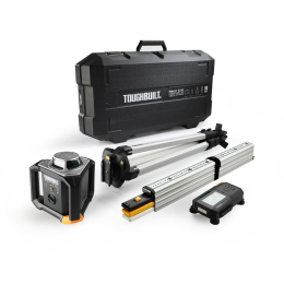 ToughBuilt Kit Niveau Laser Rotatif avec cellule & trépied TB-H2S4-LL-M150-R1