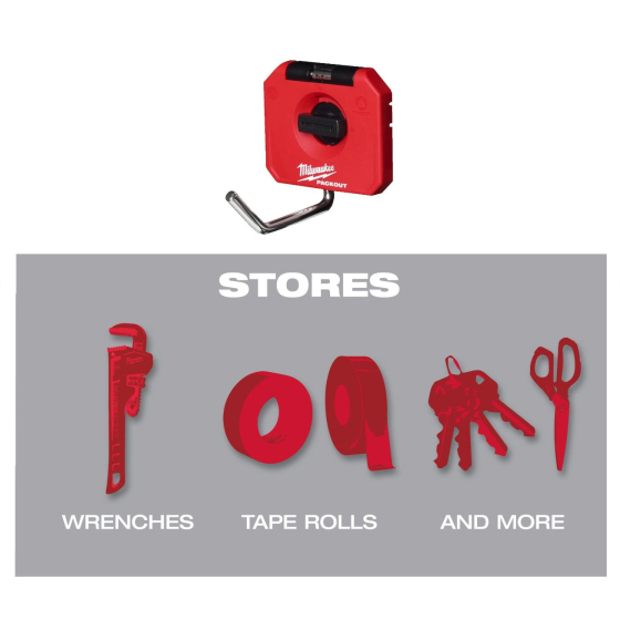 Milwaukee Petit crochet droit Packout 10cm (4932493383)