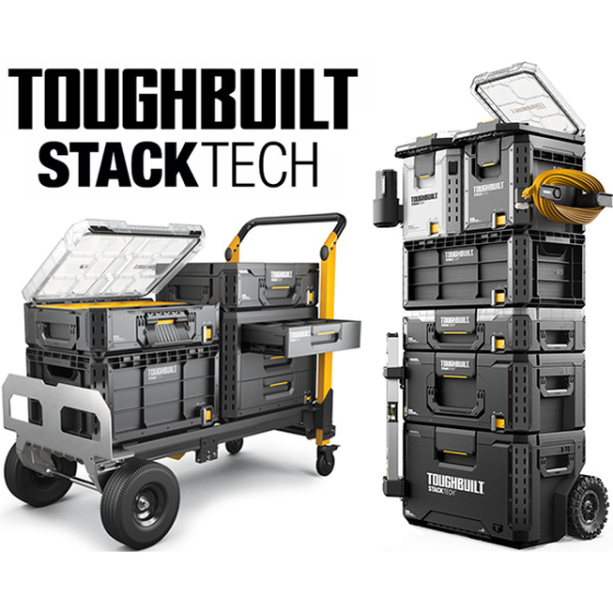 Toughbuilt Grand coffre à outils StackTech TB-B1-B-50