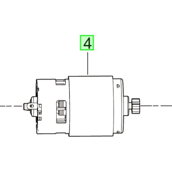 AEG Moteur 18V pour perceuse BS18G3LI, BSB18G3LI (4931466299)