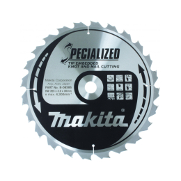 Makita Lame de scie circulaire bois & clous ø165mm 16dts B-33037