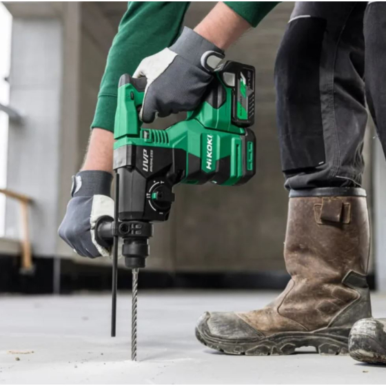 Hikoki DH3628DCW2Z Perforateur, burineur SDS+ 36V 3,2J Brushless avec coffret de transport