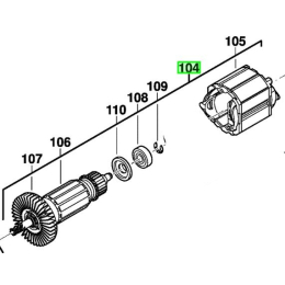 AEG Moteur pour perforateur KH28 SUPER XE (201238005)