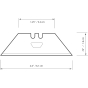 ToughBuilt Lot de x30 lames pour cutter TB-H4S30-80