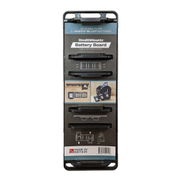 StealthMounts Supports de batteries Makita 18V BD-MK18-1