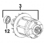 Dewalt Induit 18V 1007802-00 DC720K, DC721K, DC722, DC725K, DC727, DC727K