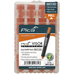 Pica VISOR mines de rechange Orange Fluo pour marqueurs permanent 991/54