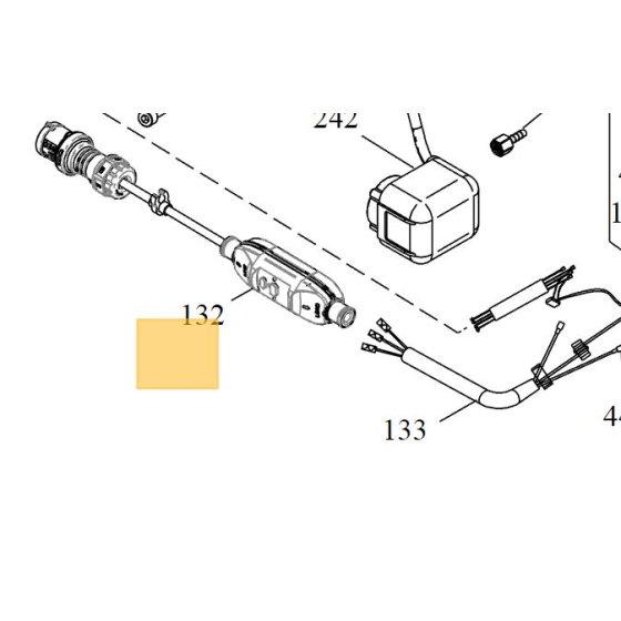 DeWalt Dispositif de courant résiduel portable PRCD pour scie D36000 & D24000 (N887580)