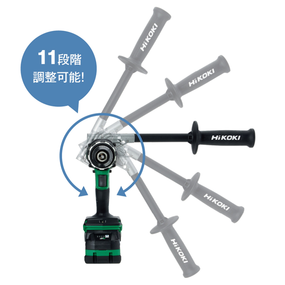 Hikoki DS18DCWPZ Perceuse, Visseuses 18V 140Nm Brushless 2x5.0Ah avec coffret de transport