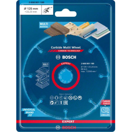 Bosch Disque à tronçonner Multi-matériaux 125mm EXPERT Multi Wheel (2608901189)