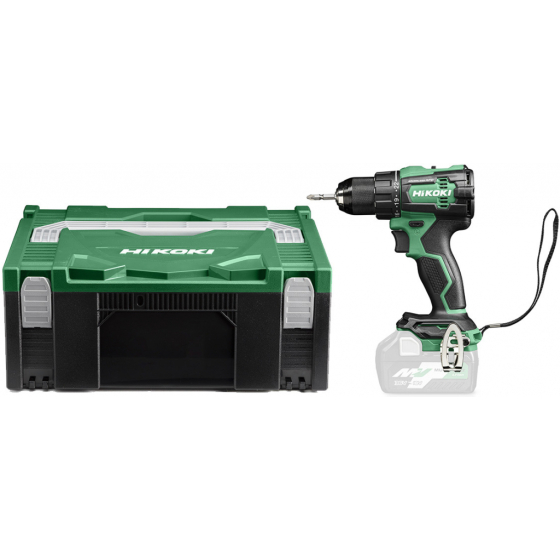Hikoki DV18DE W2Z Perceuse, Visseuses à percussion 18V 70Nm Brushless avec coffret HSC