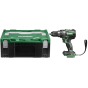 Hikoki DV18DCW2Z Perceuse, Visseuses à percussion 18V 140Nm Brushless avec coffret de transport HSC