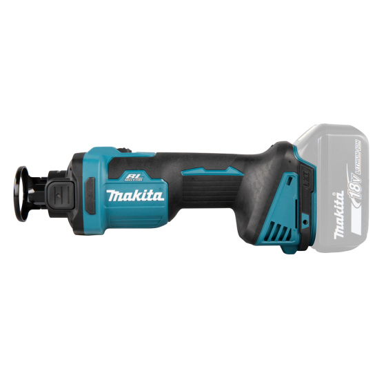 Makita DCO181Z Affleureuse Plaque de Plâtre 18V Li-ion avec coffret Mak-Pac