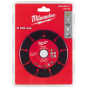 Milwaukee Disque à tronçonner Multi-matériaux 125mm en carbure de tungstène (4932492377)