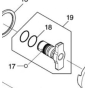 Makita Enclume pour visseuse à chocs TD001G (136205-7)