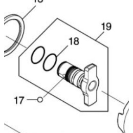 Makita Enclume pour visseuse à chocs TD001G (136205-7)