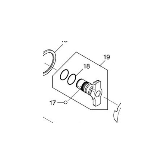 Makita Enclume pour visseuse à chocs TD001G (136205-7)