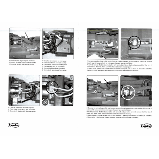 Virutex 9246310 Carte électronique pour affleureuse FR156N