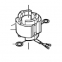 Hitachi Inducteur DH40YB, DH40FA, DH40MA 340361G