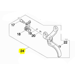 Makita Levier de commande pour sécateur DUP361, DUP362, AR3733 (123536-3)