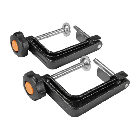 Makita Lot de 2 Serre joint pour ponceuse à bande 9910 & 9911 (192694-6) Makita Lot de 2 Serre joint pour ponceuse à bande 9910 & 9911 (192694-6)