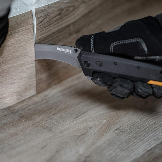 ToughBuilt Couteau pliant à lame crochue "Hawkbill" TB-H4-30-HB ToughBuilt Couteau pliant à lame crochue "Hawkbill" TB-H4-30-HB