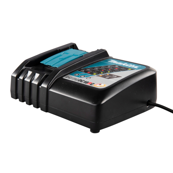 Makita DC18RC Chargeur Rapide 7.2v à 18v Li-ion, Ni-mh, NiCd
