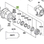 Boitier D’engrenage pour visseuse & boulonneuse GDX18V-200, GDX18V-210 (1600A01PG3)