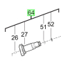 Milwaukee Enclume 1/2 pour boulonneuse M18CHIWF12 (4931436161)