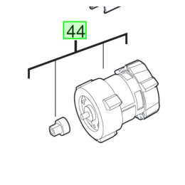 Milwaukee Moteur pour souffleur sans fil M18BBL (4931447668)