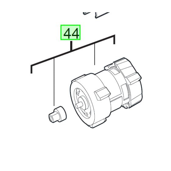 Milwaukee Moteur pour souffleur sans fil M18BBL (4931447668)