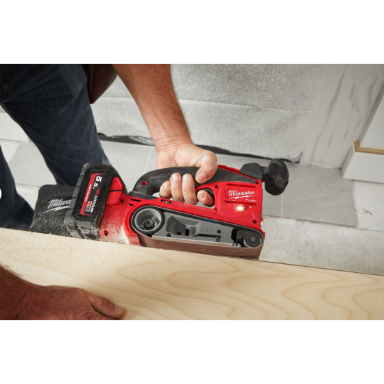 Milwaukee x5 bandes abrasives 100x560mm pour ponceuse