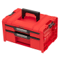 Qbrick Coffret à outils 2 tiroirs expert System PRO RED 2.0 Ultra HD (SKRQPROD3ECZEPG)