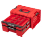 Qbrick Coffret à outils 2 tiroirs expert System PRO RED 2.0 Ultra HD (SKRQPROD3ECZEPG)