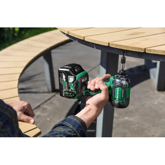 Hikoki WH18DCWPZ Visseuse à chocs 18V 210Nm 2x5.0Ah avec coffret Hit-case II