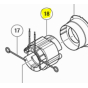 Hikoki Inducteur pour scie circulaire C9U3 & C9SA3 (340942G)