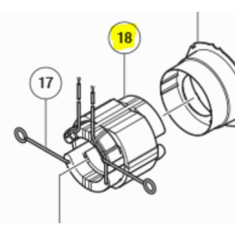 Hikoki Inducteur pour scie circulaire C9U3 & C9SA3 (340942G)