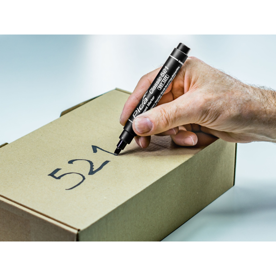 Pica CLASSIC 520 Set de 4 marqueurs permanent 4 couleurs 520/04 Pica CLASSIC 520 Set de 4 marqueurs permanent 4 couleurs 520/04