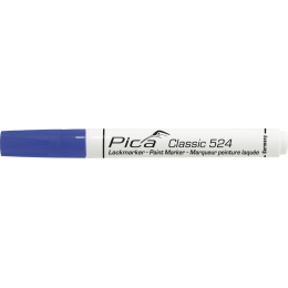 Pica CLASSIC 524 Marqueur industriel à peinture laquée bleu 524/41