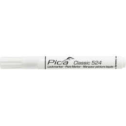 Pica CLASSIC 524 Marqueur industriel à peinture laquée blanc 524/52
