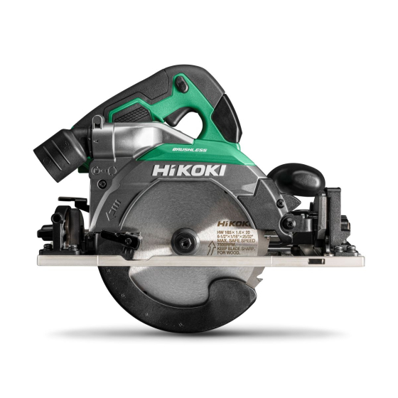 Hikoki C1806DUMW2Z Scie circulaire 18V ø165mm avec coffret HitCase IV