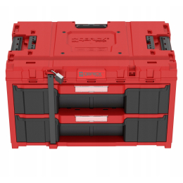 Qbrick Coffret à outils 2 tiroirs System ONE 2.0 RED Ultra HD (SKRQONED2CZEPG001)