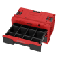 Qbrick Coffret à outils 2 tiroirs System ONE 2.0 RED Ultra HD (SKRQONED2CZEPG001)