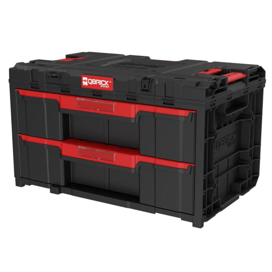 Qbrick Coffret à outils 2 tiroirs System ONE 2.0 (SKRQONED2CZAPG001)