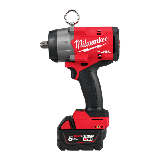 Milwaukee M18 FHIW2P12-502X Boulonneuse à choc 1/2" 1491Nm 18V 2x5Ah avec coffret HD-BOX (4933492785)