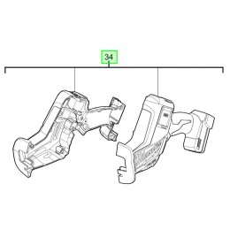 Milwaukee Carter pour scie sabre M18FHZ (4931465214)