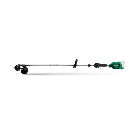 Hikoki CG18DAW4Z Débroussailleuse sans fil 18V avec poignée en boucle ø310mm